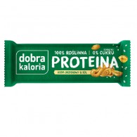 Dobra Kaloria - Baton proteinowy Krem orzechowy & Sól bez dodatku cukru 45g