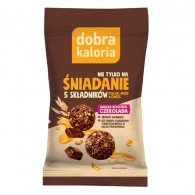Dobra Kaloria - Kulki śniadaniowe gorzka belgijska czekolada 40g