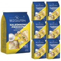 Bezgluten - 6x Bezglutenowe ciasto pierogowo-makaronowo-naleśnikowe 500g