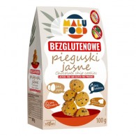 Malu Food - Ciastka pieguski jasne bezglutenowe bez dodatku cukru 100g