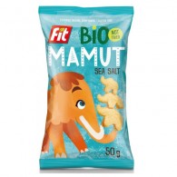 Bio Mamut - Chrupki kukurydziane z solą morską bezglutenowe BIO 50g