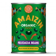 Amaizin - Feijoada fasolka czarna w sosie pomidorowo ziołowym BIO 400g