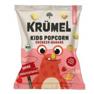 Krumel - Chrupki popcorn dla dzieci truskawka- banan BIO 20g