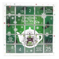 English Tea Shop - Zestaw herbatek świątecznych Kalendarz Adwentowy PUZZLE zielony BIO 50g