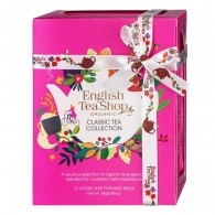 English Tea Shop - Zestaw herbatek Piramidki Różowe (12x2) BIO 24g