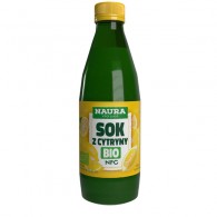 Naura - Ekologiczny sok z cytryn 100% NFC 250ml