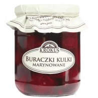 Krokus - Buraczki marynowane kulki 470g (300g)