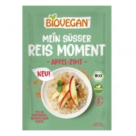 Biovegan - Deser ryżowy instant z jabłkiem i cynamonem bezglutenowy BIO 58g