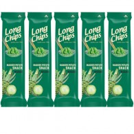 Long Chips - 5x Chipsy ziemniaczane o smaku wasabi 75g