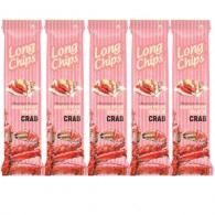 Long Chips - 5x Chipsy ziemniaczane o smaku kraba 75g