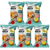 Bunny Ninja - 5x Fruit Fluk o smaku jabłko-mango 15g