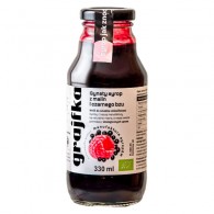 Grajfka - Syrop z malin i czarnego bzu BIO 330ml