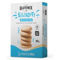 Glutenex - Biszkopty bez dodatku cukru bezglutenowe 100g