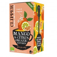 Clipper - Herbatka o smaku mango i owoców cytrusowych bio (20x1,8g) 36g