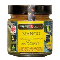 Pure&Good - Mango ze stewią bez dodatku cukru 200g
