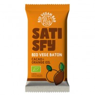 Baton kakao & olejek pomarańczowy satisfy BIO 35g
