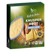 Bio Zentrale - Pieczywo chrupkie proteinowe groch żółty - soczewica bezglutenowe BIO 100g