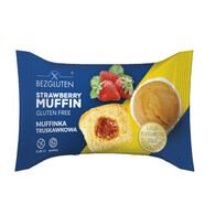 Bezgluten - Muffinka truskawkowa bezglutenowa 60g