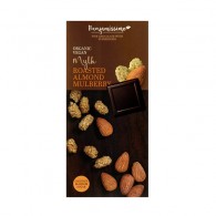 BioBenjamin - Bezglutenowa czekolada z prażonymi migdałami i morwą BIO 70g